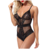 Lencería sexy con encaje negro